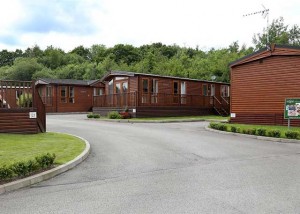 Exterior View of Lodge at Swainswood Leisure Park